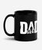 DAD - Black Glossy Mug